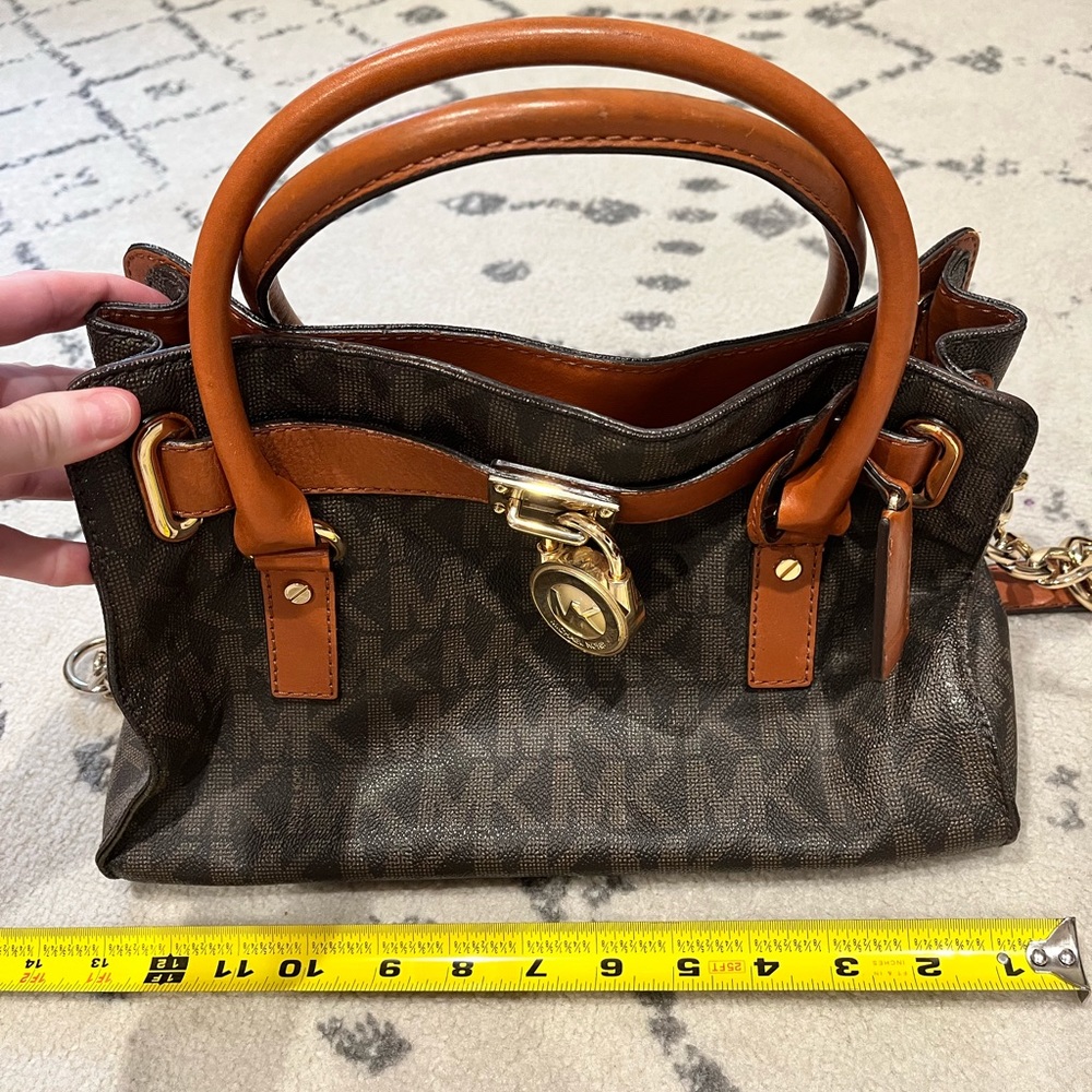 Like new Michael Kors leather bag